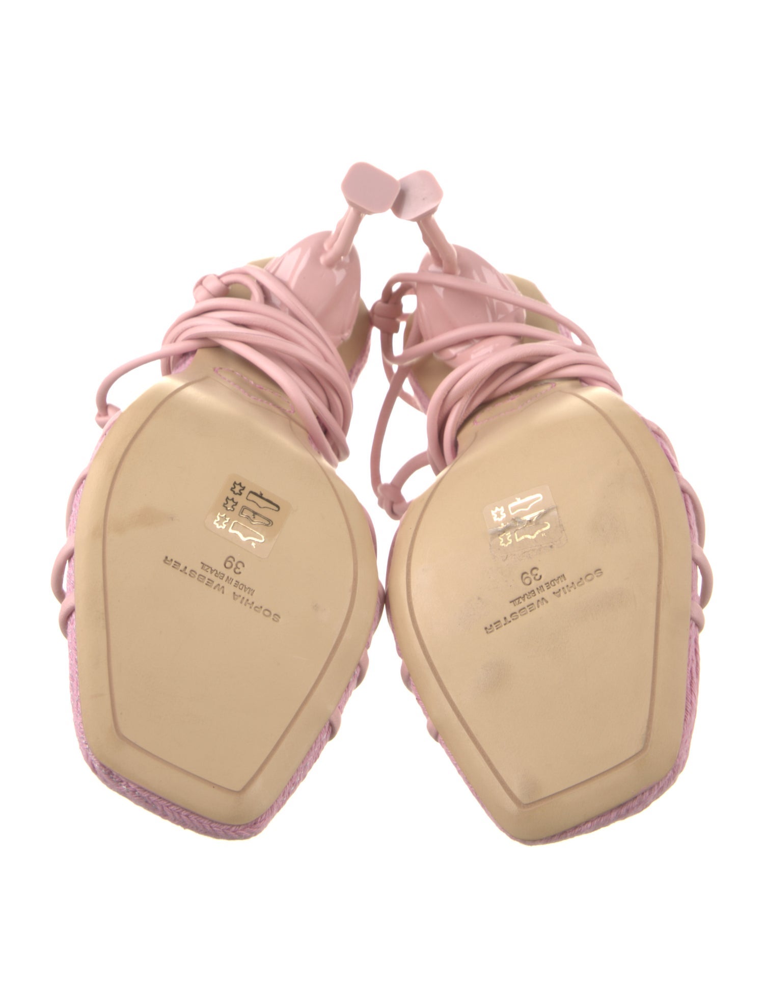 Sophia Webster Leather Slingback Sandals